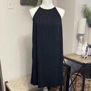 Michael Kors Elegant Black Mini Dress